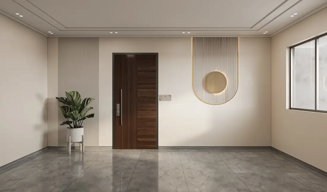 Private entrance foyer